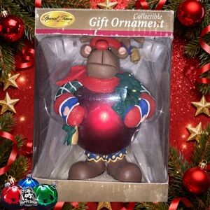 Special Times Collectible Gift Christmas Ornament Moose New In Box